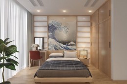 Trang trí phòng ngủ kiểu Nhật bài bản, tại sao không?