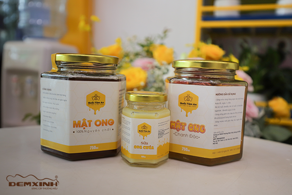 Món quà sức khỏe - Sữa ong chúa tại Đệm Xinh 100% nguyên chất