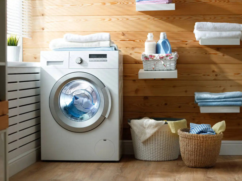 Cách giặt vải sợi Polyester bằng máy giặt