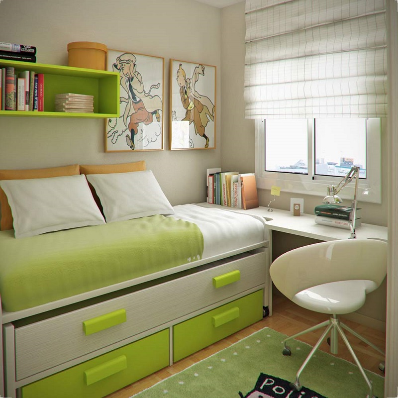 Chọn màu chăn ga gối đệm phù hợp với không gian thiết kế của phòng