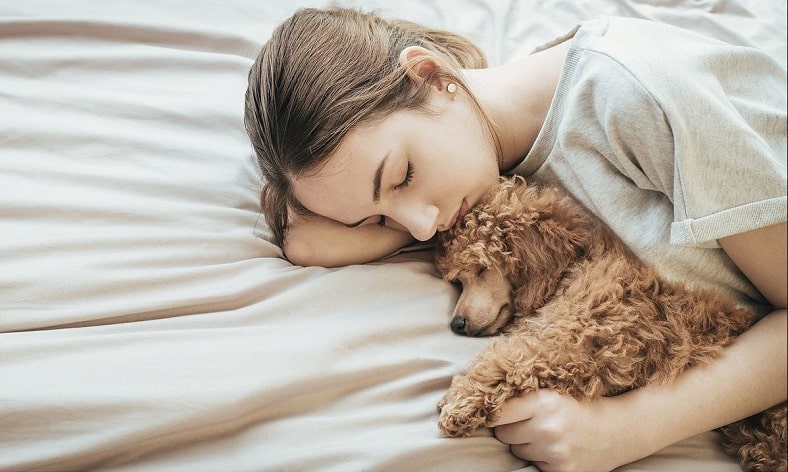 Ngủ chung với thú cưng giúp giảm cảm giác cô đơn