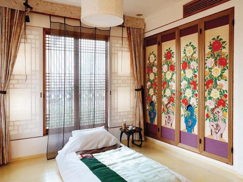 Mẫu phòng ngủ phong cách Hàn Quốc truyền thống