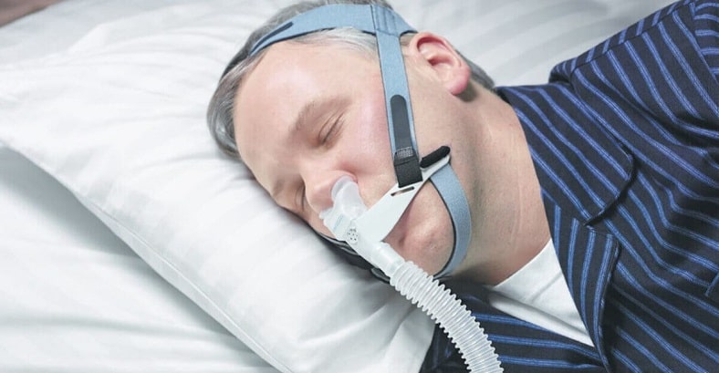 máy áp lực dương liên tục (gọi là CPAP)