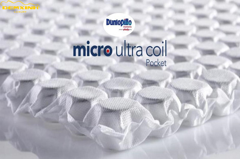 Lò xo Micro Ultra Coil - Công nghệ lò xo túi siêu nhỏ tiên tiến nhất trên thế giới